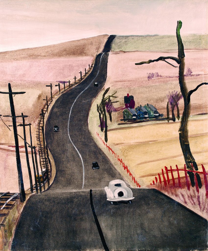 © Alexander Alexandrovitch Deineka, Autopista U.S.A., 1935. Colección José María Castañé / Aleksandr Deineka, VEGAP, Málaga, 2024